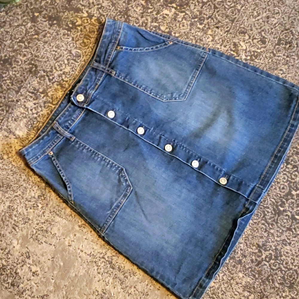 Kennedy denim skirt